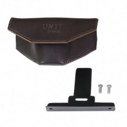 Poche de réservoir Karakum Unit Garage BMW R NineT - marron image 3