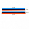 2 BMW Motorsport Bumper Stickers - 50x4.5 cm