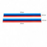 2 BMW Motorsport Bumper Stickers - 50x4.5 cm