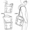 Side bag U001 Unit Garage -  black/black picture 2
