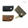 Moss Grey leather key case Unit Garage