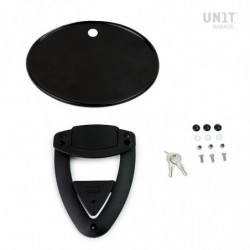 Porte-plaque frontale Unit Garage - noir