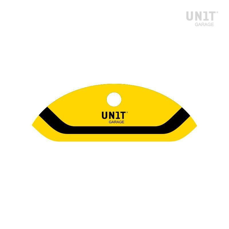 Autocollant de plaque Unit Garage - jaune image 1