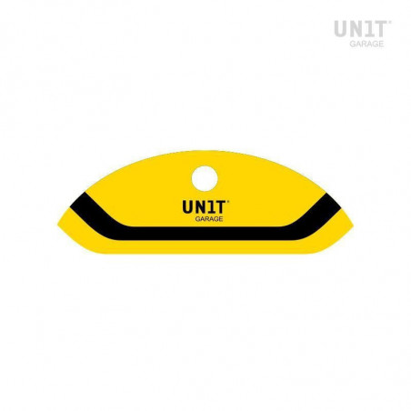 Autocollant de plaque Unit Garage - jaune image 1
