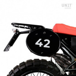 Number sticker - white
