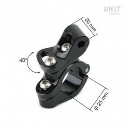 Adjustable bracket for BMW R NineT Garage Unit alternating headlights picture 1