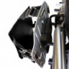 Silver aluminium bag holder Unit Garage BMW R NineT - black picture 3