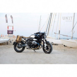 Unit Garage Set beige Scram panniers + right-hand bracket BMW R NineT - 22/30L picture 3