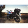 Unit Garage Jet Black leather pannier set + right-hand bracket BMW R NineT - 22-30L picture 3