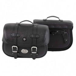 Sacoches Hepco&Becker Liberty en cuir fixation C-Bow