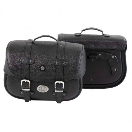 Sacoches Hepco&Becker Liberty en cuir fixation C-Bow