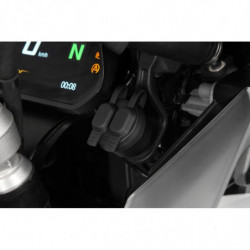 Double prise USB / USB-C 1 vers DIN BMW Wunderlich