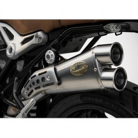 Silencieux High Limited Zard inox homologué BMW R NineT Scrambler 2021-2023 image 1