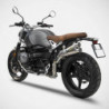 Silencieux High Limited Zard inox homologue BMW R NineT Scrambler