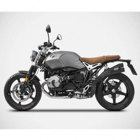 Silencieux High Limited Zard inox homologué BMW R NineT Scrambler 2021-2023 image 1