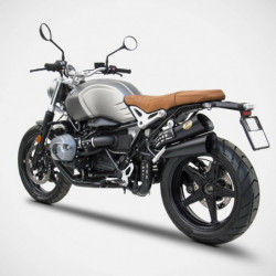 Silencieux Zard Hardy inox noir homologué BMW R NineT Scrambler 2021-2023