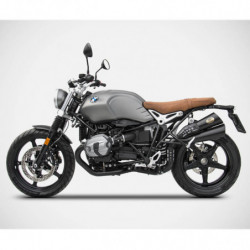 Silencieux Zard Hardy inox noir homologué BMW R NineT Scrambler 2021-2023