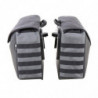 Sacoches Hepco&Becker Xtravel noires fixation C-Bow