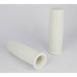 Poignees Posh blanche BLVD.966 de 22mm de diametre