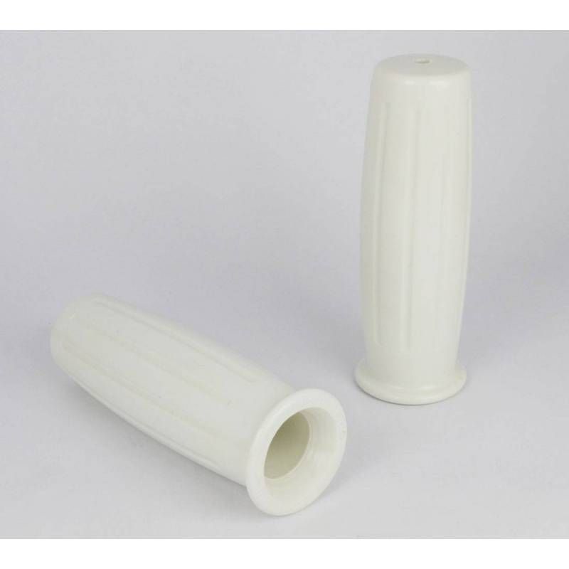 White Posh handles BLVD.966 22mm diameter image 1 White Posh handles BLVD.966 22mm diameter image 1