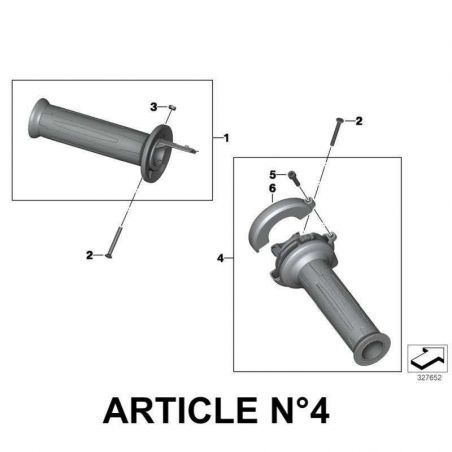 Right handle BMW R NineT picture 1