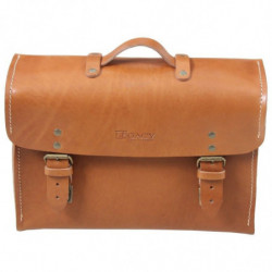 Mallette Hepco&Becker Legacy cuir brun fixation C-Bow