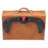 Mallette Hepco&Becker Legacy cuir brun fixation C-Bow