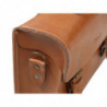 Mallette Hepco&Becker Legacy cuir brun fixation C-Bow