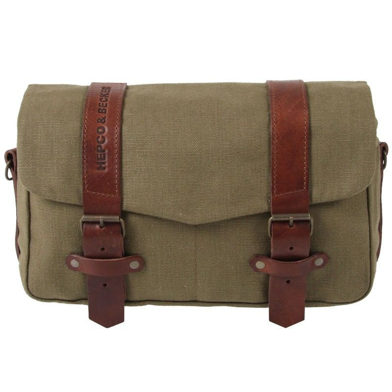 Sacoche Hepco&Becker Legacy Kaki taille M fixation C-Bow