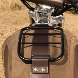 Unit Garage suede tank cover + luggage rack - Moss Grey picture 3