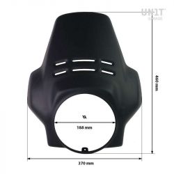 Saute-vent Fenouil Unit Garage NineT Urban GS - rouge image 3