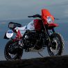 Front windshield & mudguard Paris Dakar Unit Garage BMW R NineT Urban GS - red picture 2