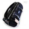 Kalahari Unit Garage 25 liter leather duffel bag - Jet Black picture 1