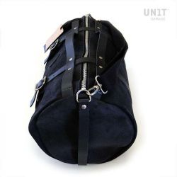 Kalahari Unit Garage 25 liter leather duffel bag - Jet Black picture 2