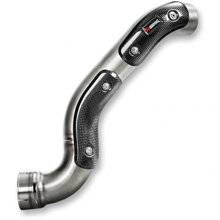 Link Pipe haut Akrapovic en titane L-B12SO9T 2017-2020 image 1