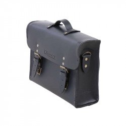 Sacoche Hepco&Becker Legacy cuir noir fixation C-Bow photo 4