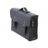 Sacoche Hepco&Becker Legacy cuir noir fixation C-Bow photo 4
