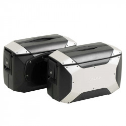 Sacoches Hepco&Becker Xcore argent - C-Bow image 1