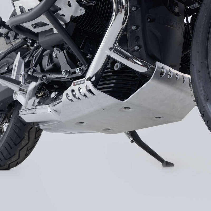 Engine block SW Motech BMW R12 & R12 NineT - silver picture 1 Engine block SW Motech BMW R12 & R12 NineT - silver picture 1