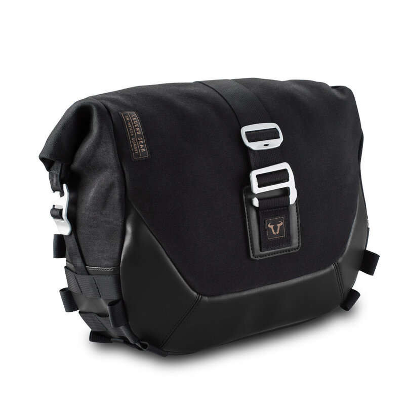 Black Edition LC1 SW Motech BMW R12 NineT right SLC bag + holder set