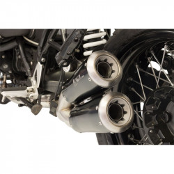 Silencieux double HP Corse GP07 noir bas BMW R NineT image 4