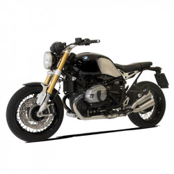 Silencieux double HP Corse GP07 argent bas BMW R NineT 2014-2020 image 3