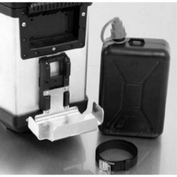 Support et bidon d'essence valise Xplorer Hepco&Becker