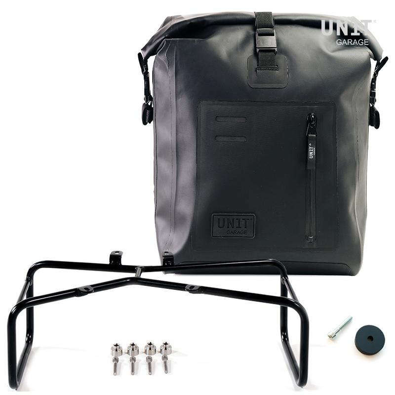 Set sacoche Khali + support symétrique Unit Garage BMW R NineT - 20/26 litres image 1