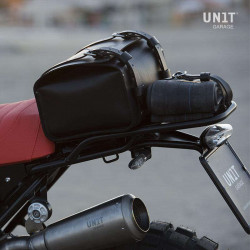 Unit Garage leather saddle bag - brown