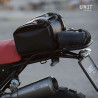 Unit Garage leather saddle bag - brown