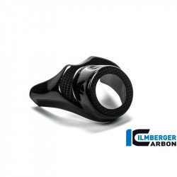 Enjoliveur serrure de contact Ilmberger carbone BMW R NineT image 1
