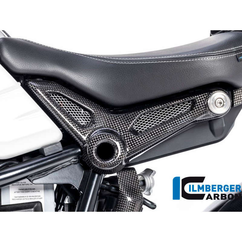 Ilmberger carbon rear frame cover BMW R NineT - left picture 1 Ilmberger carbon rear frame cover BMW R NineT - left picture 1
