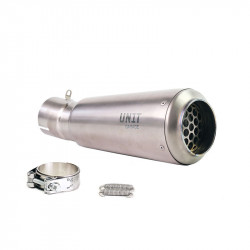Unit Garage Short Exhaust BMW R12 & R12 NineT - Titanium picture 1