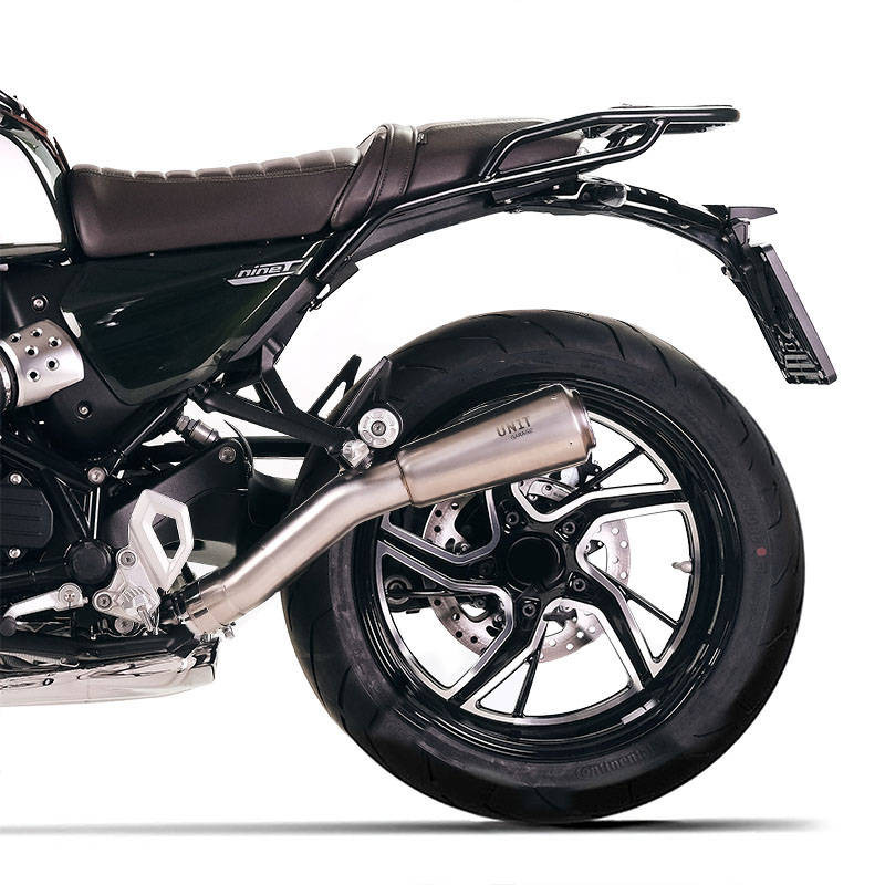 Silencieux bas Unit Garage BMW R12 & R12 NineT - titane image 1